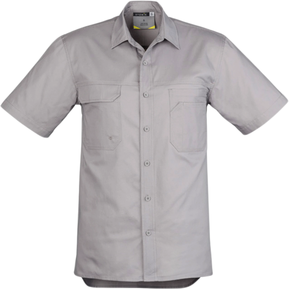 Syzmik Mens Lightweight Tradie Short Sleeve Shirt ZW120