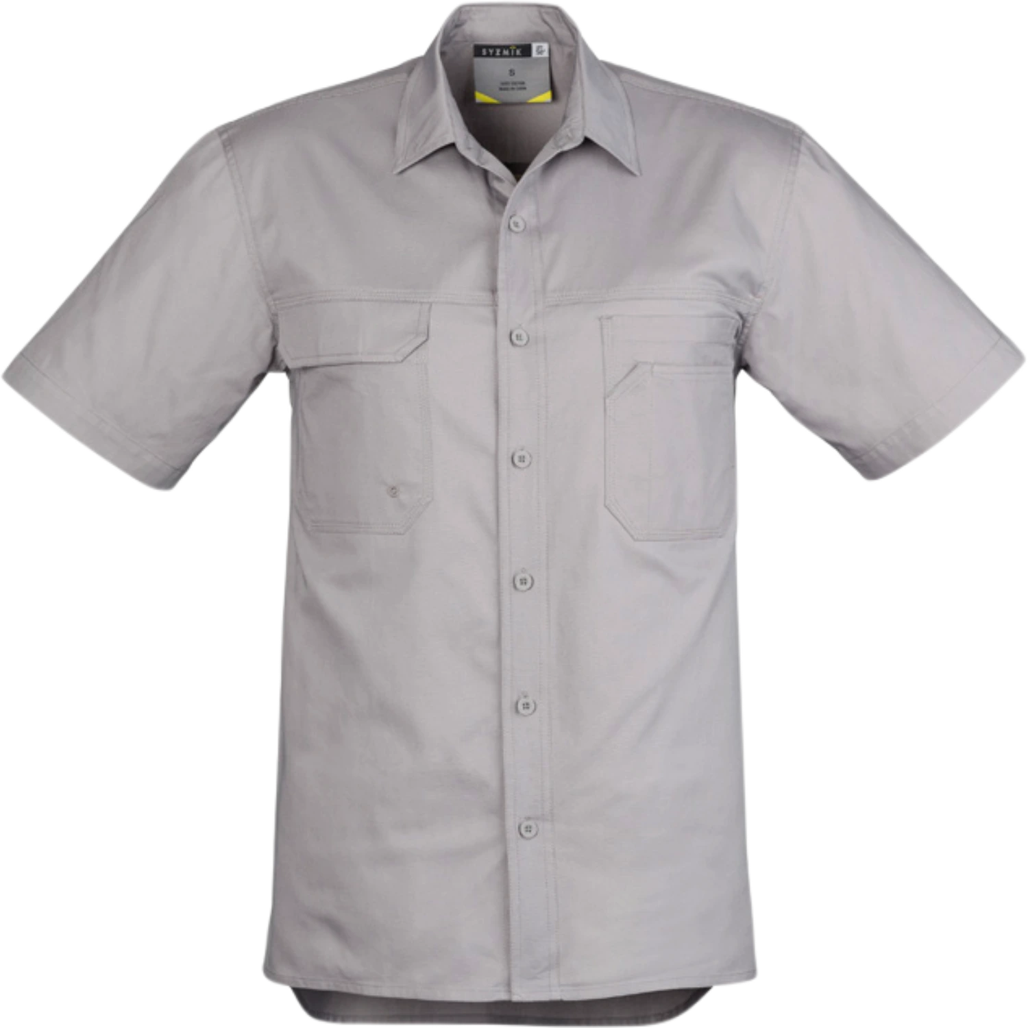 Syzmik Mens Lightweight Tradie Short Sleeve Shirt ZW120