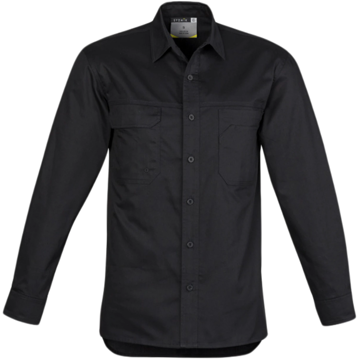 Syzmik Mens Lightweight Tradie Long Sleeve Shirt ZW121