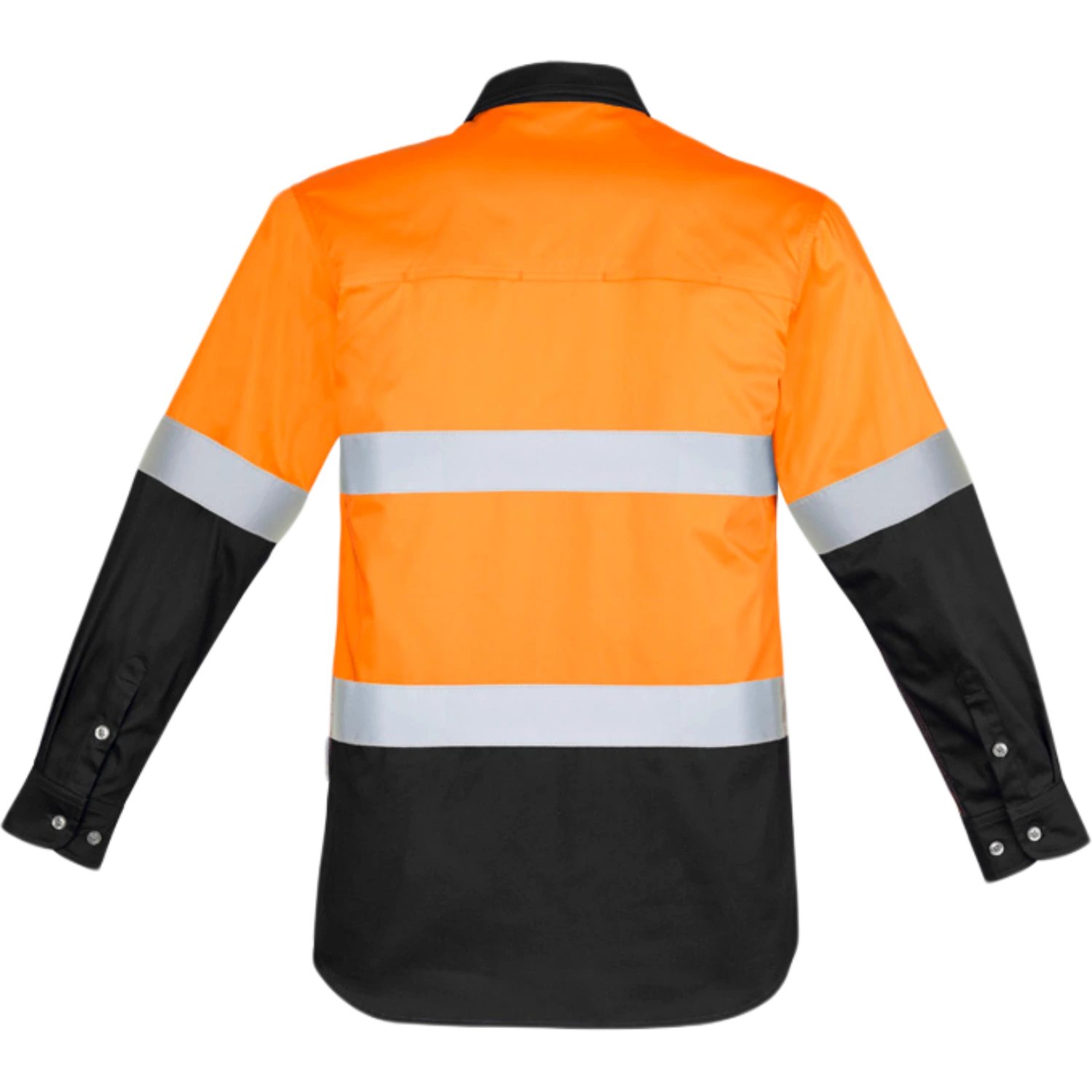 Syzmik Mens Industrial Long Sleeve Shirt Hoop Taped ZW123