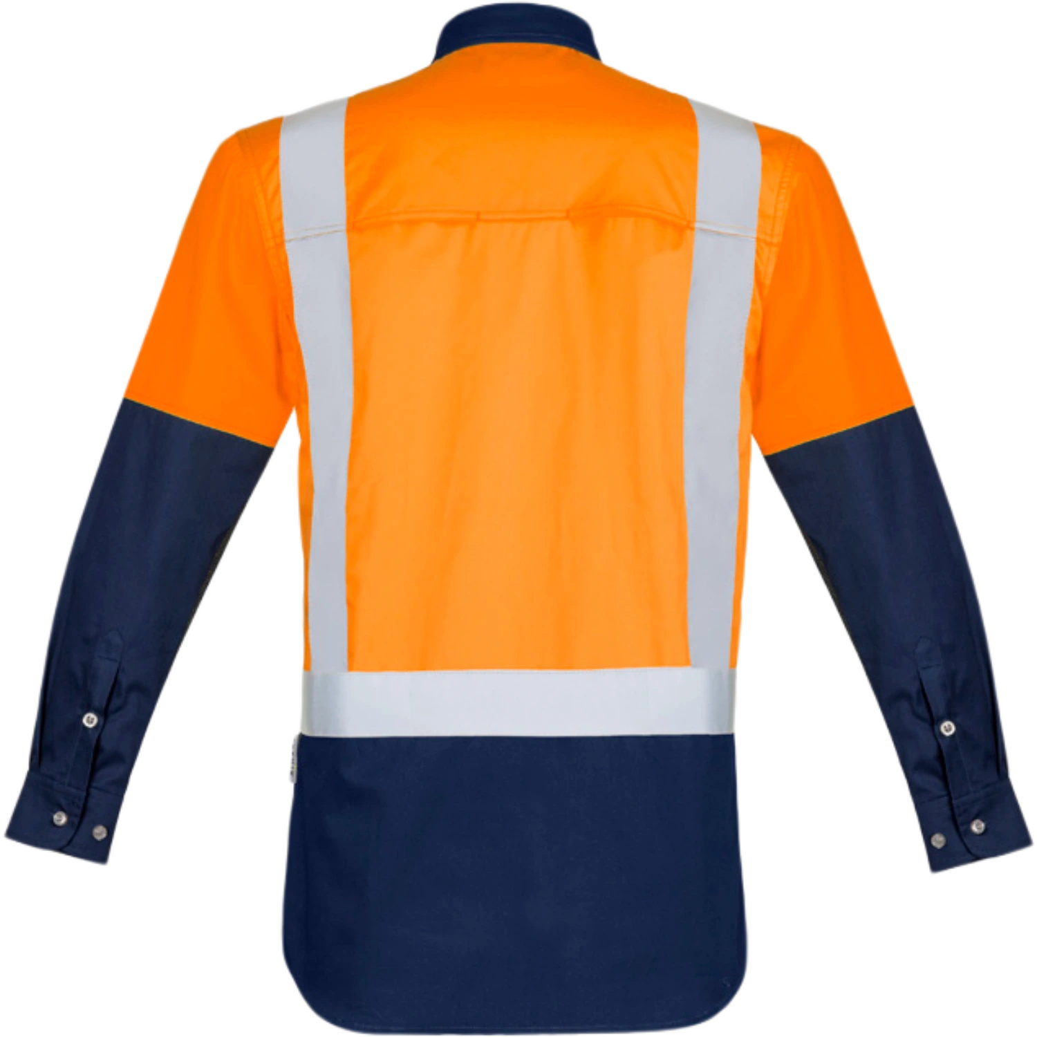 Syzmik Mens Industrial Long Sleeve Shirt Shoulder Taped ZW124