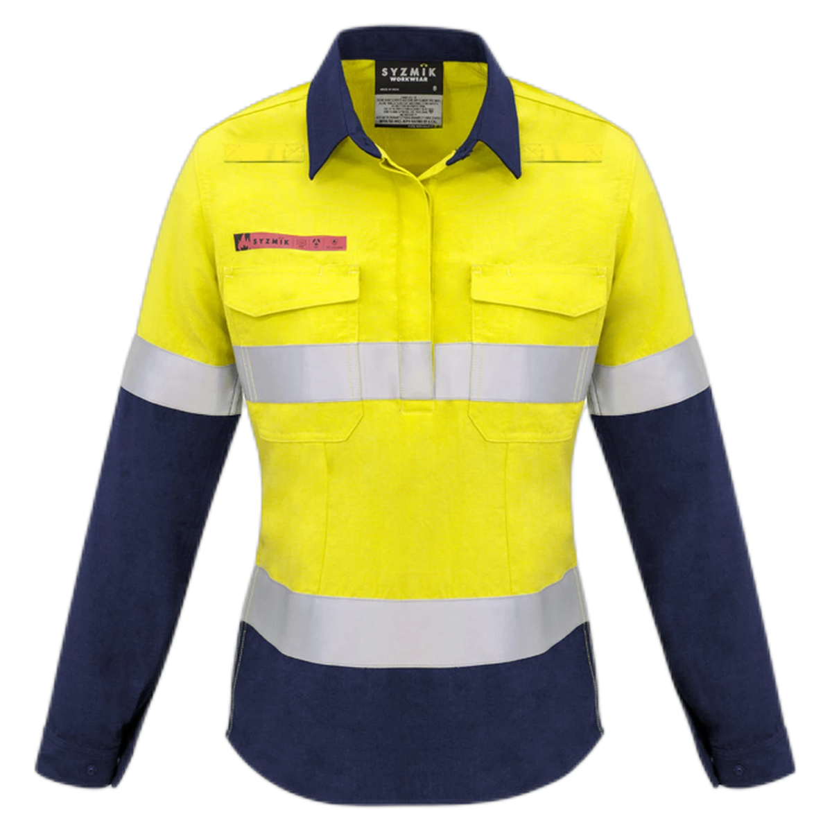 ZW131 - Yellow/Navy - front