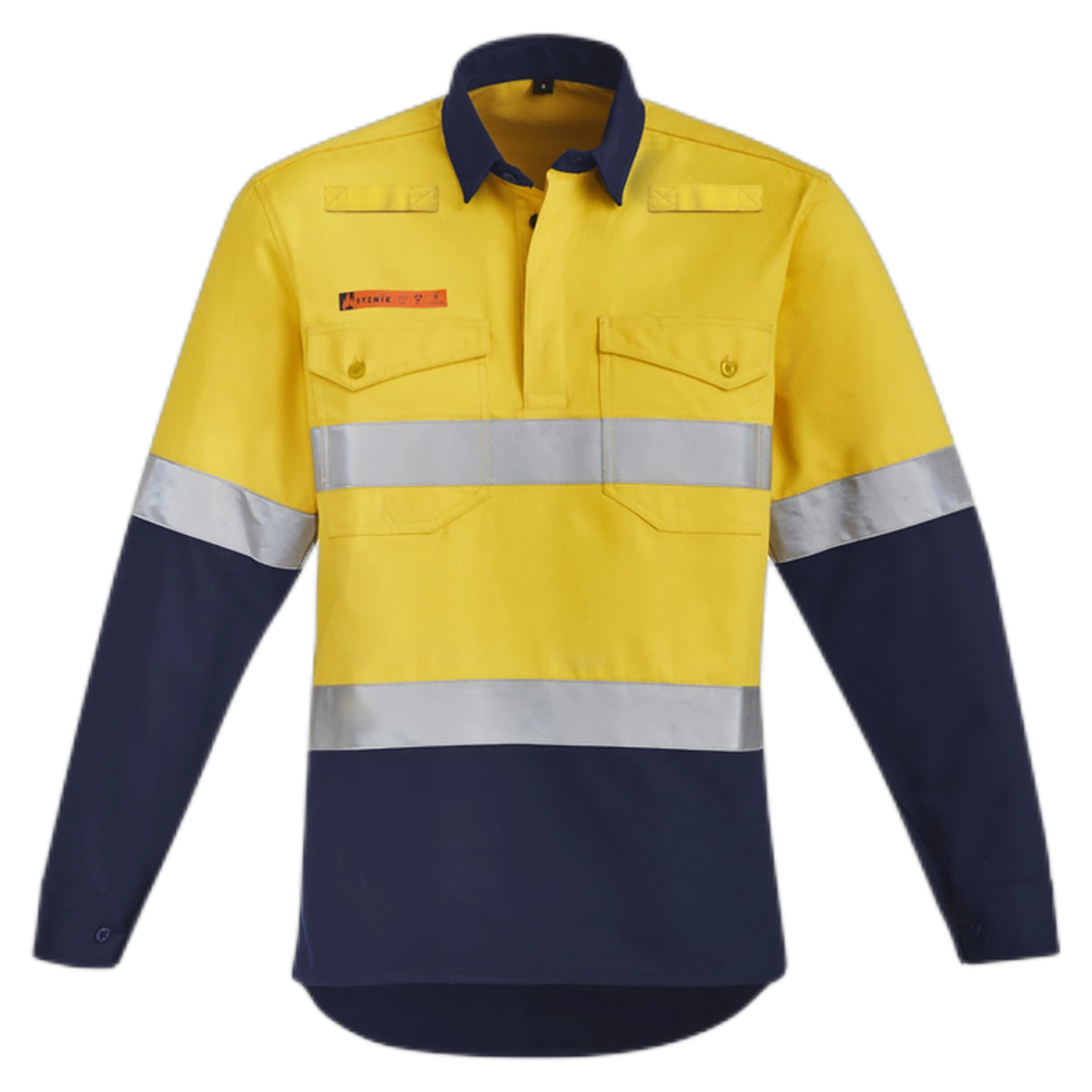 ZW143 - Yellow/Navy - front