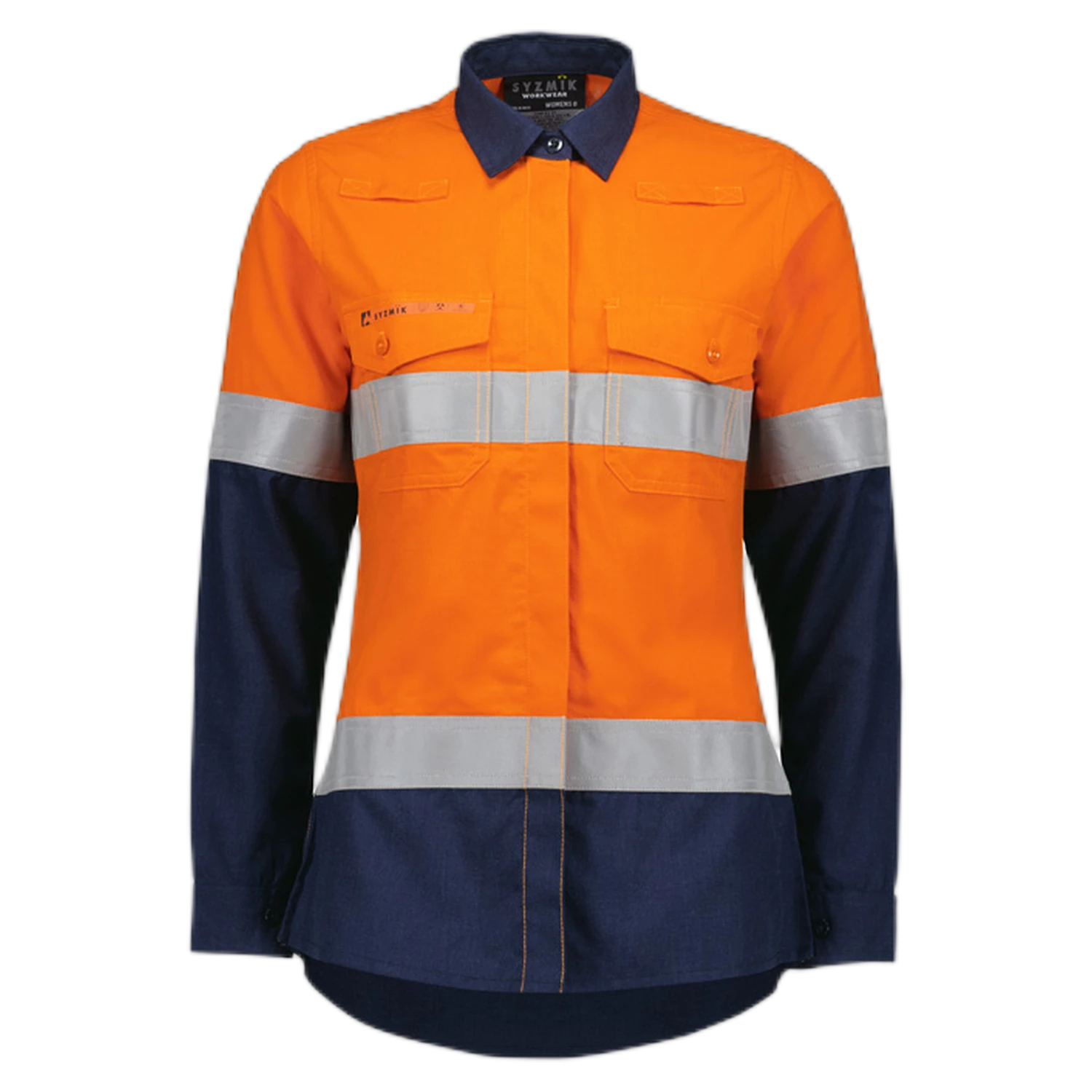 ZW170 - Orange/Navy - front