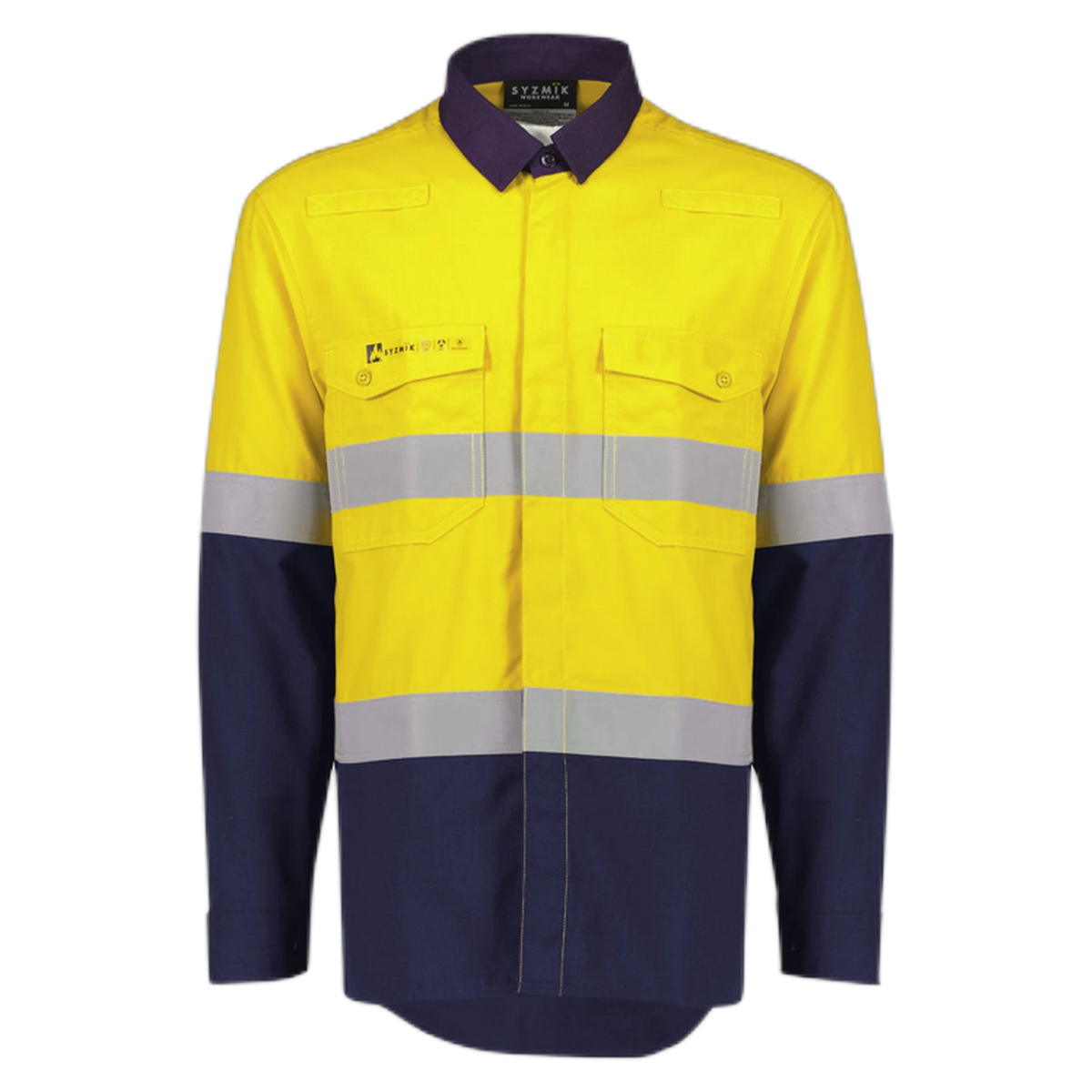ZW180 - Yellow/Navy - front