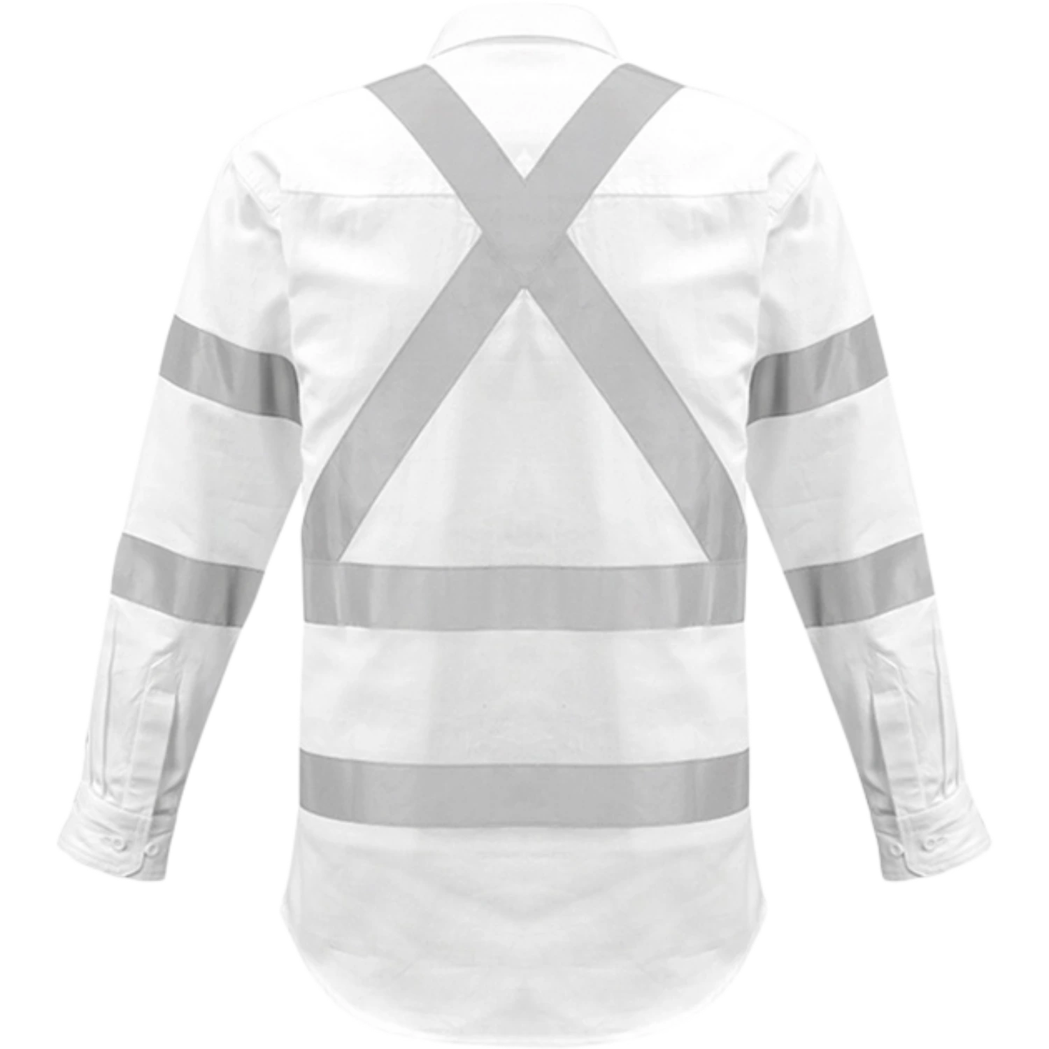 Syzmik Mens Bio Motion X Back Taped Long Sleeve Shirt ZW621