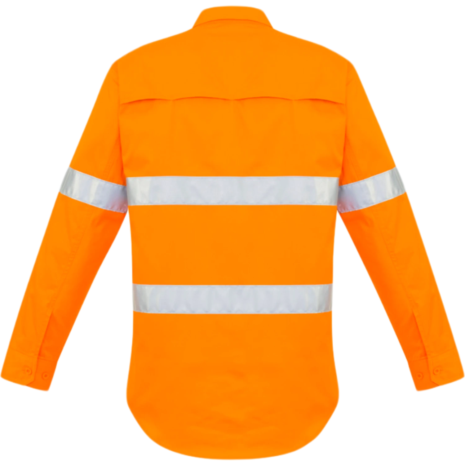 Syzmik Mens Hi Vis Hoop Taped Long Sleeve Shirt ZW640