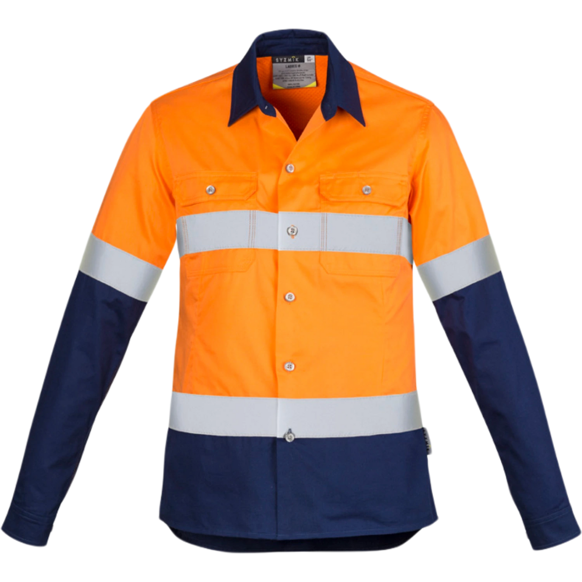 Syzmik Womens Industrial Long Sleeve Shirt ZWL123