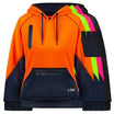 Waterproof Woman's Hi-Vis Fleece Hoodie - BAD - Printibly