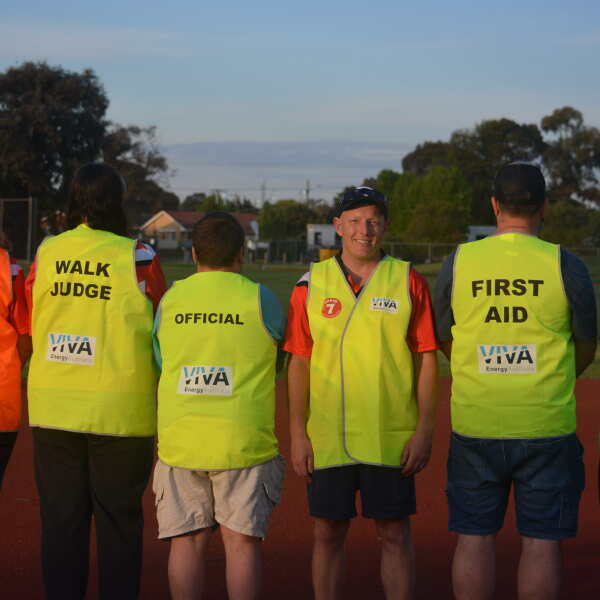 Corio Little Athletics’s team in their custom Printibly gear