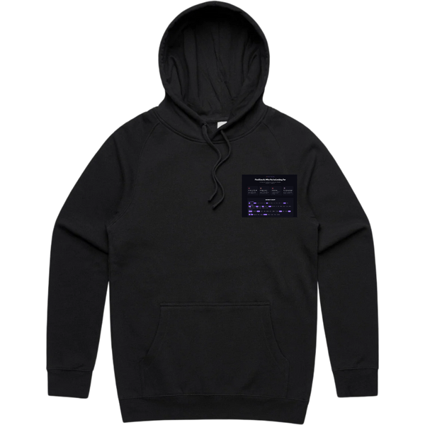 Test Logo + 80mm L Chest Logo AS Colour Supply Hoodie 5101