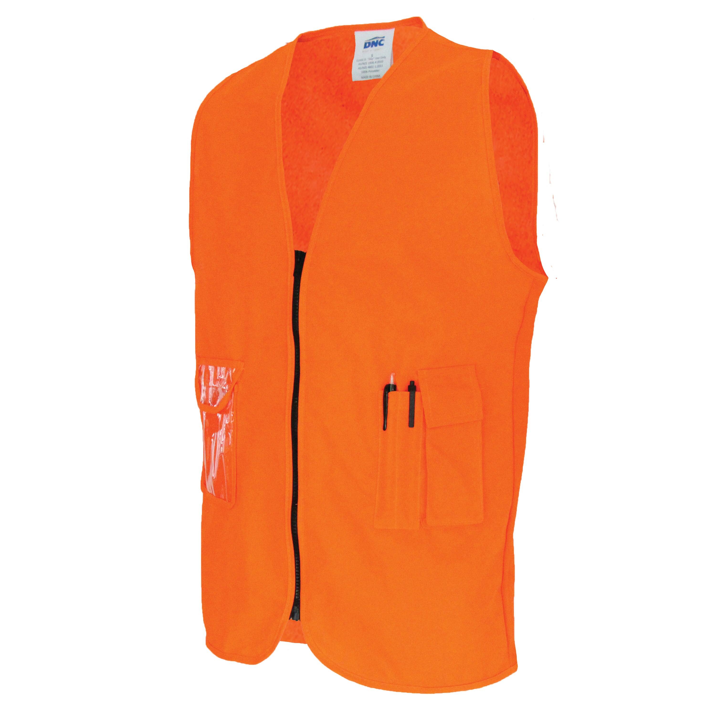 Daytime Side Panel Safety Vest 3806 - Printibly