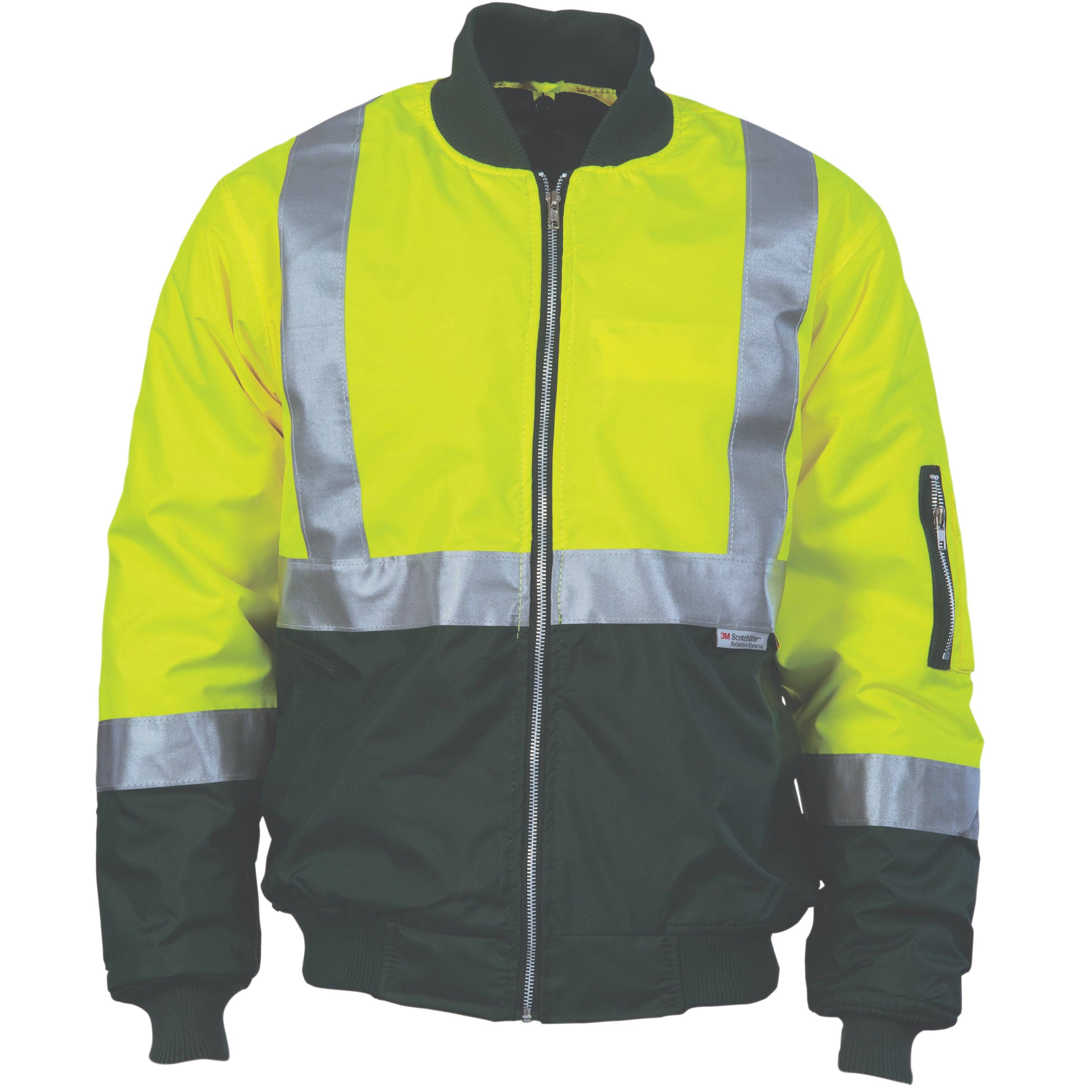 HiVis Two Tone Jacket with 3M R/Tape 3862 - Printibly