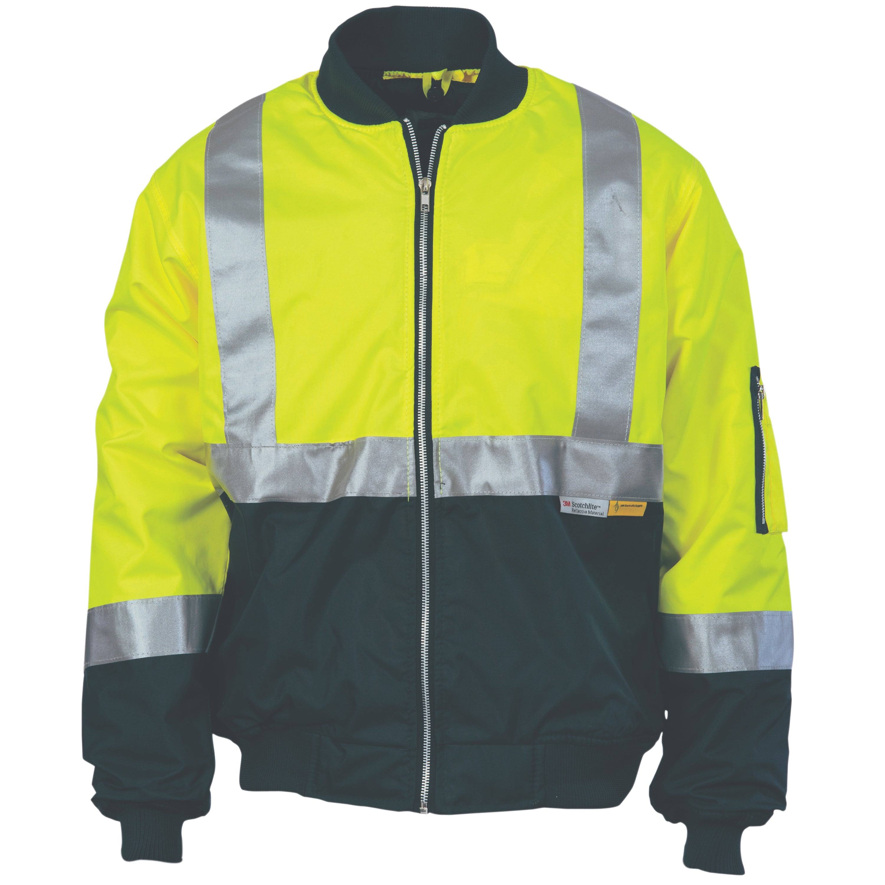 HiVis Two Tone Jacket with 3M R/Tape 3862 - Printibly