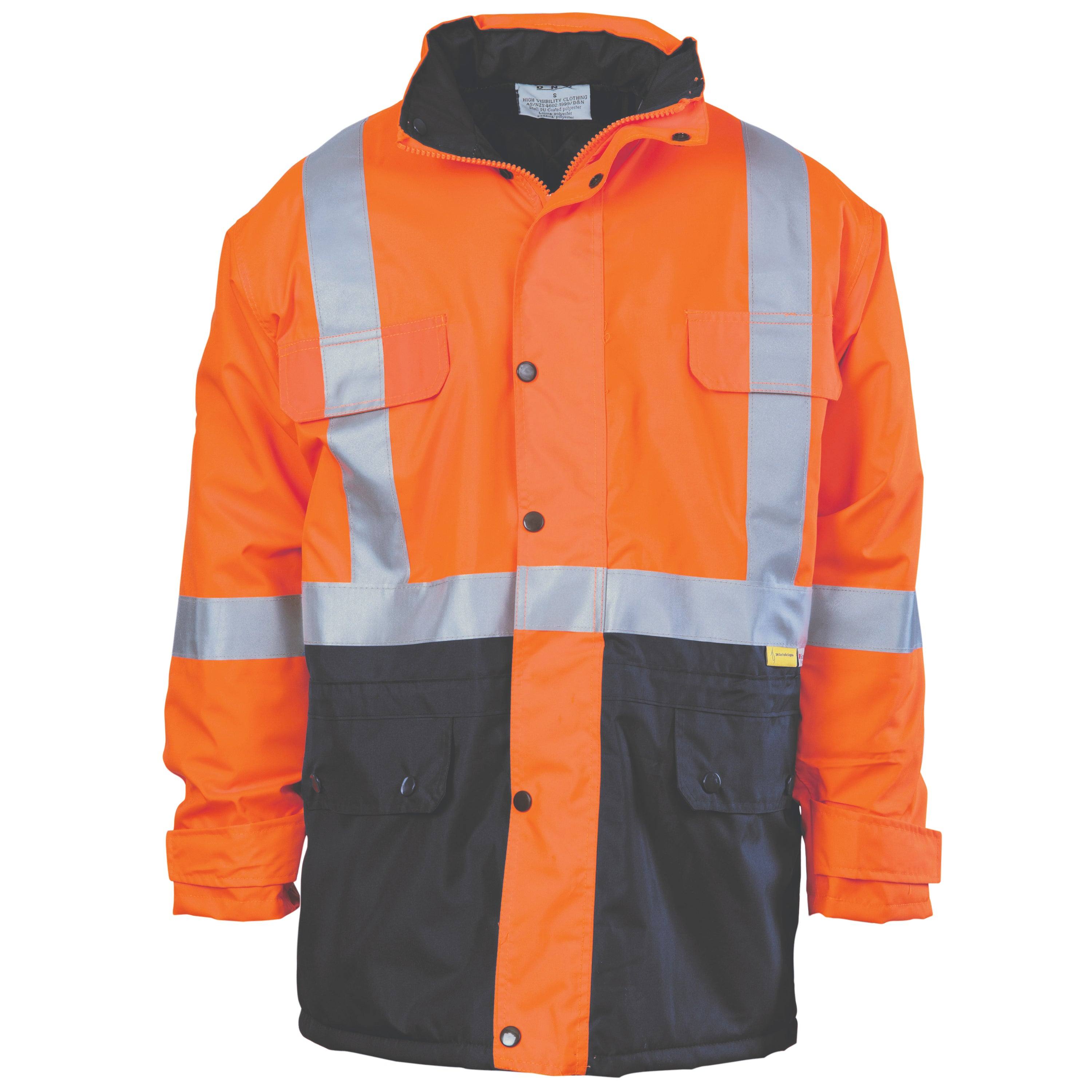 HiVis Two Tone Quilted Jacket With 3M R/Tape 3863 - Printibly