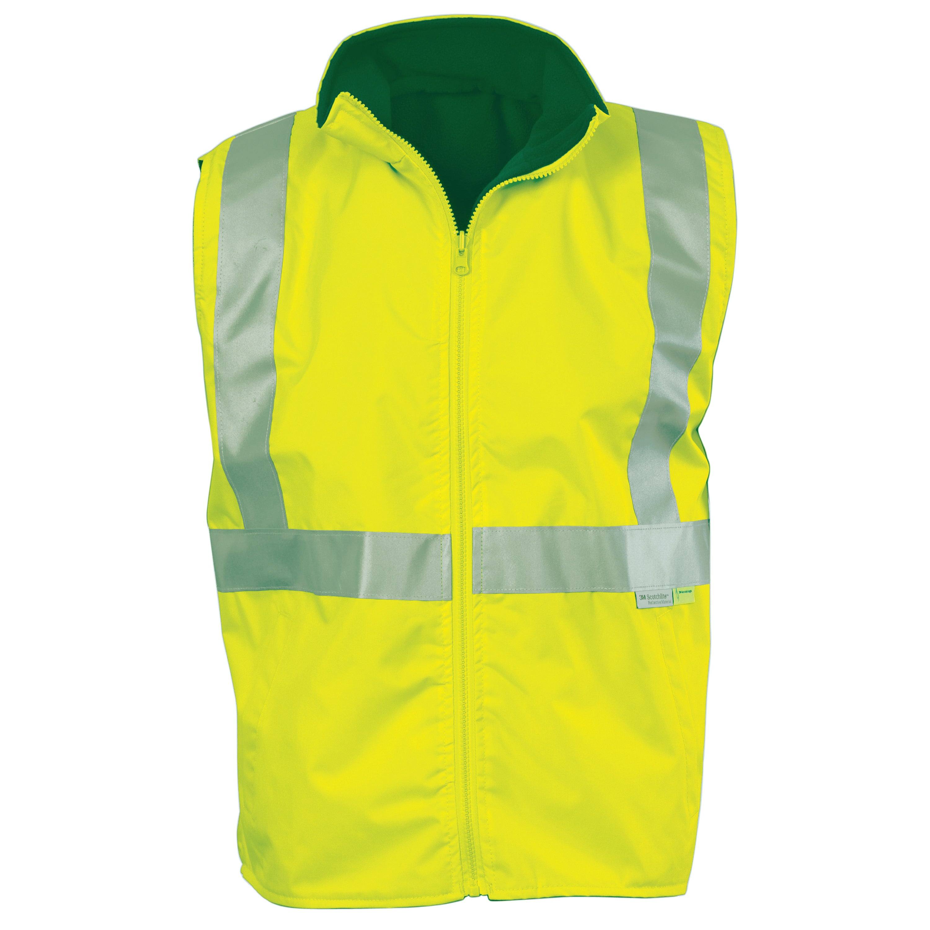HiVis Reversible Vest With 3M R/Tape 3865 - Printibly