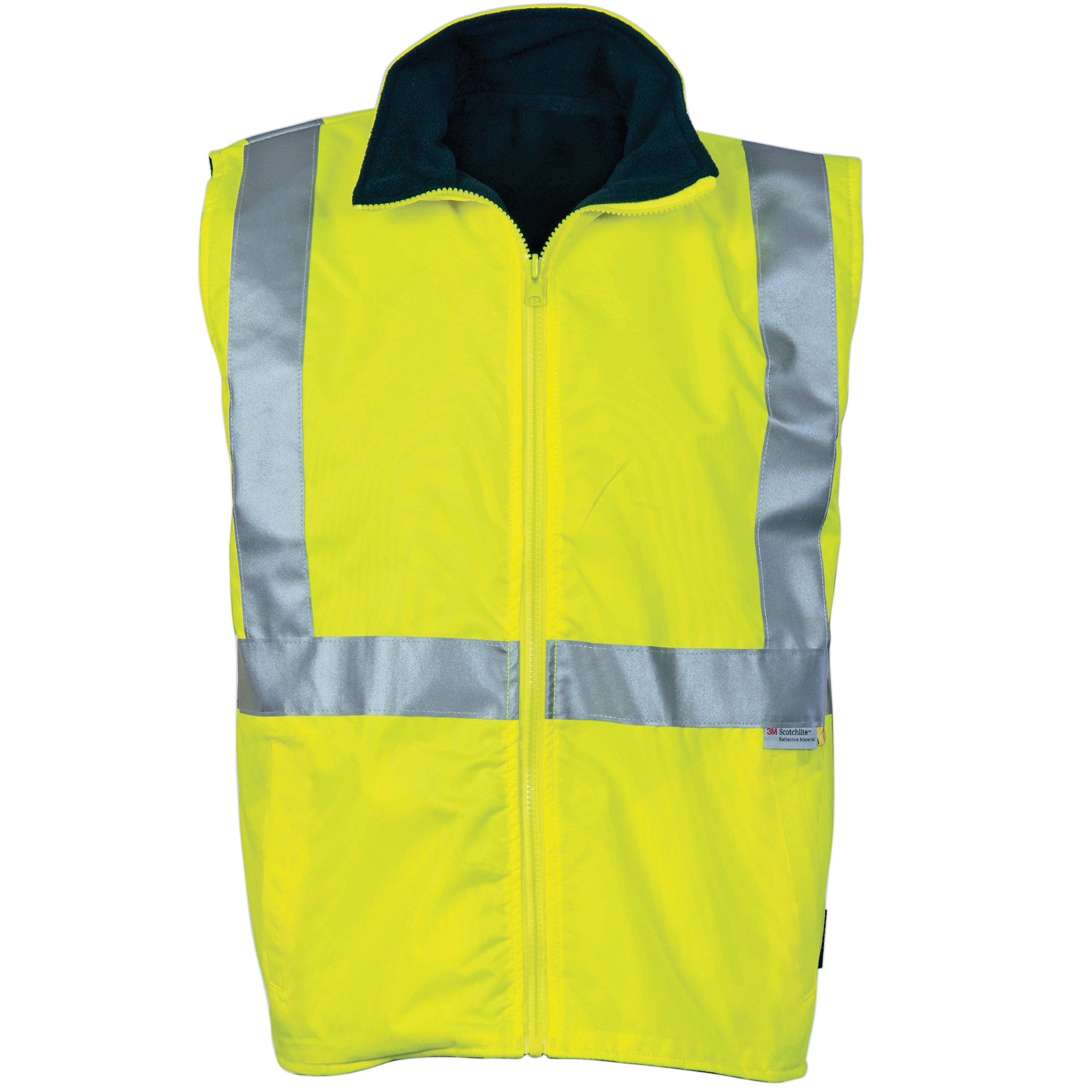 HiVis Reversible Vest With 3M R/Tape 3865 - Printibly