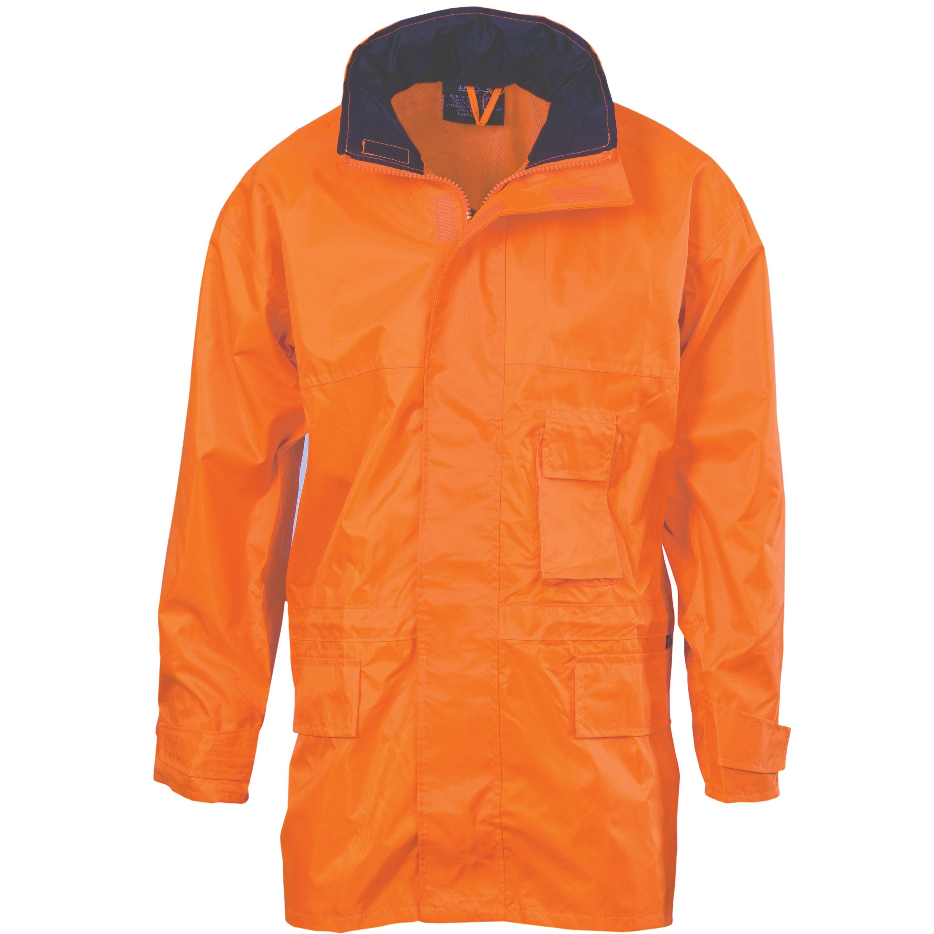 HiVis Breathable Rain Jacket 3873 - Printibly
