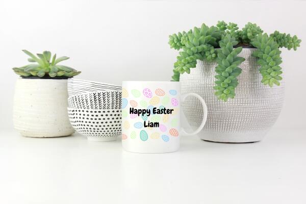 Colourful Kids Easter Egg Mug