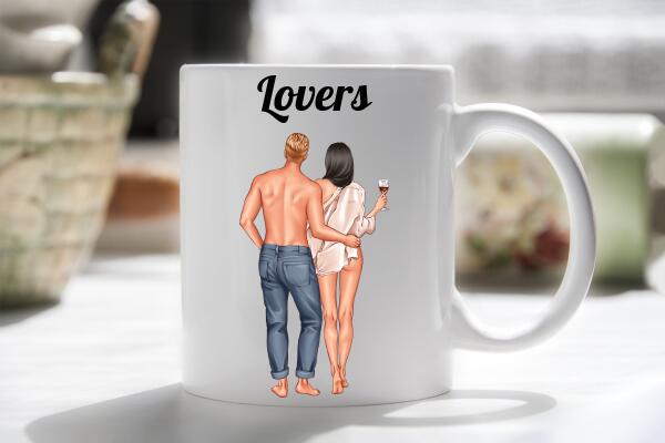 Couples Wine Mug
