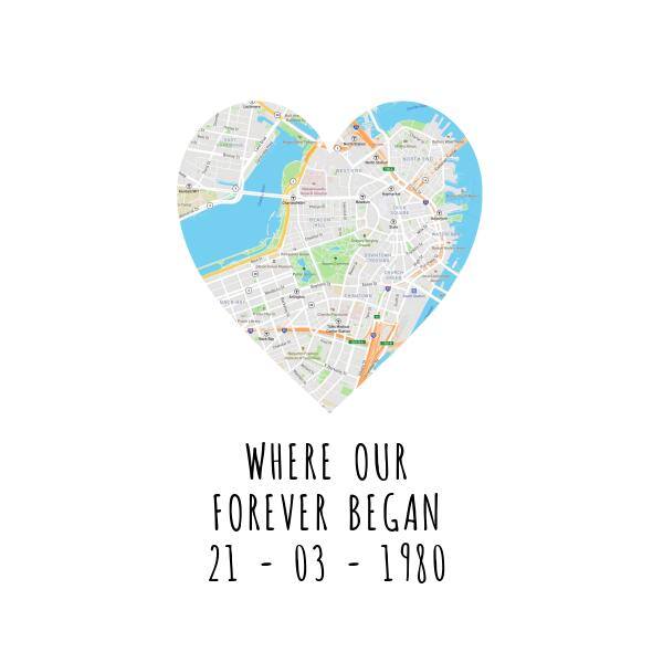 A3 Heart Map - Printibly