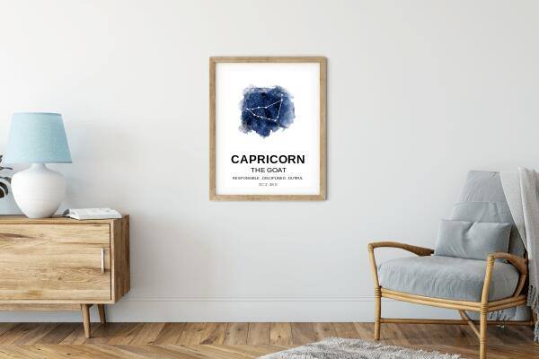 Zodiac Wall Print - Printibly