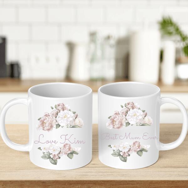 Mothers Day Flower Bouquet Mug