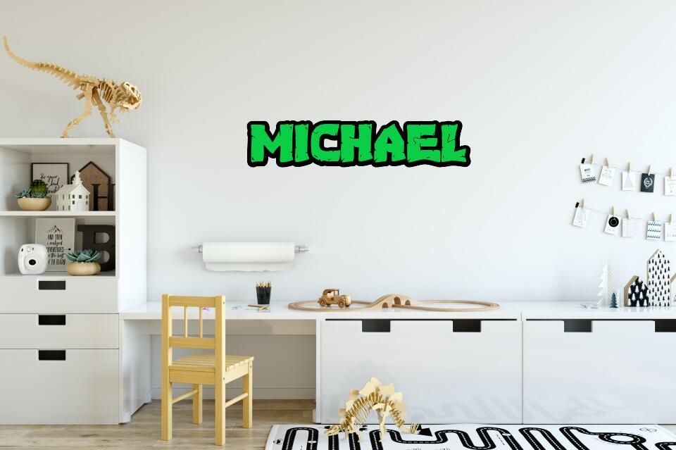 Mutant Turtles Style Wall Decal - Printibly