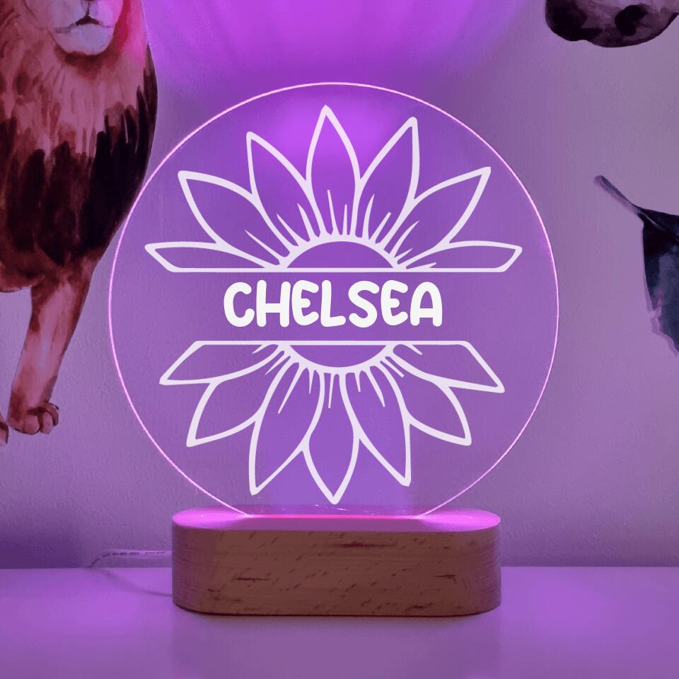 Sunflower LED Night Light - Printibly