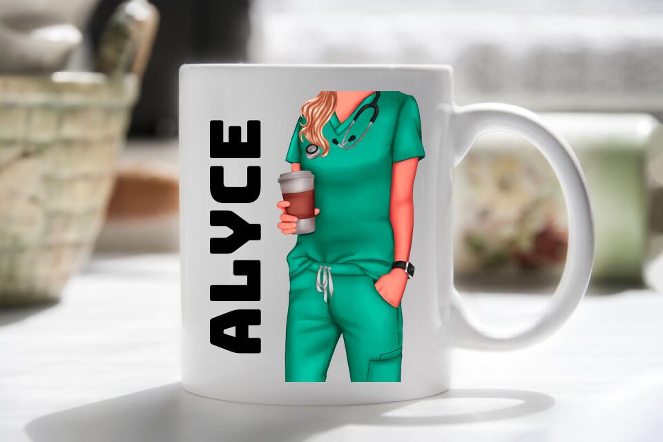 Personalised Nurse Mug