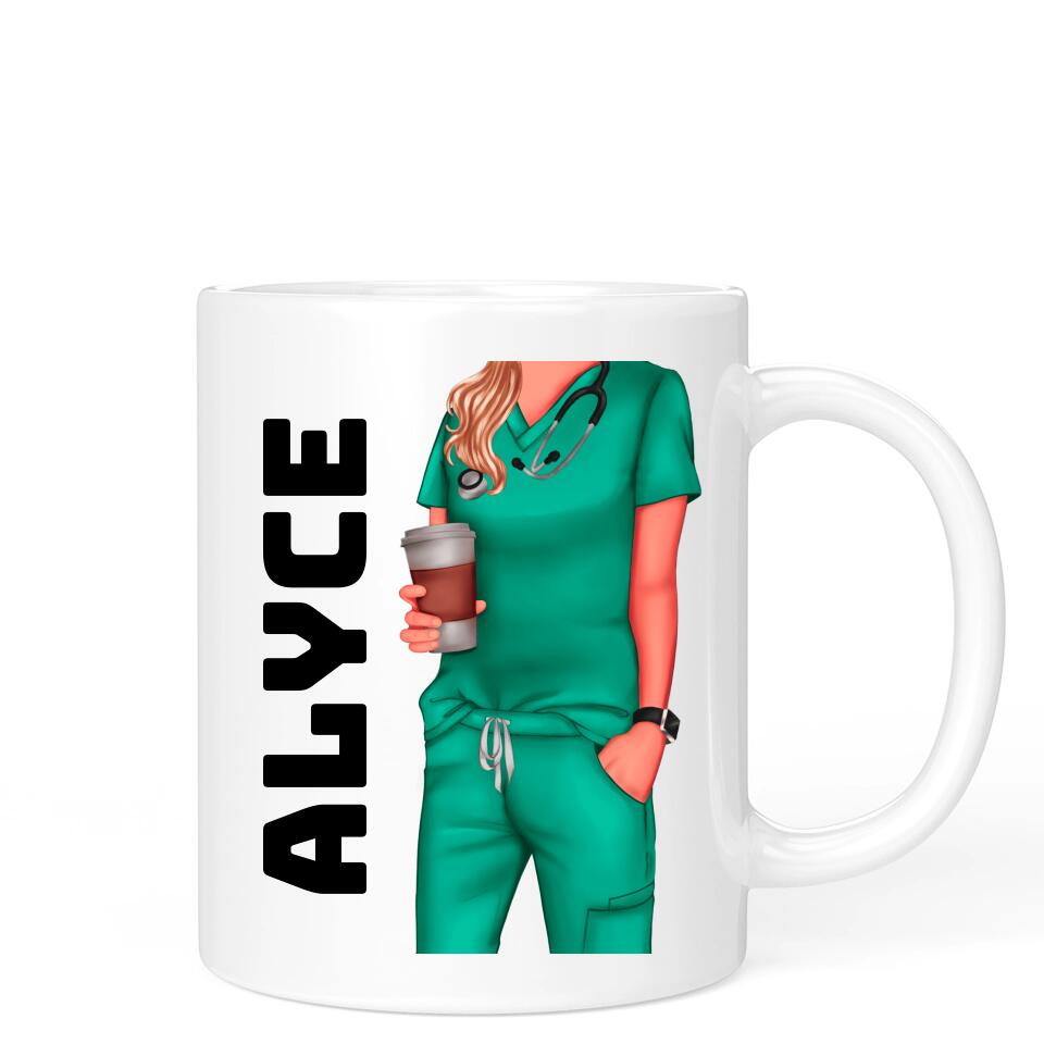 Personalised Nurse Mug