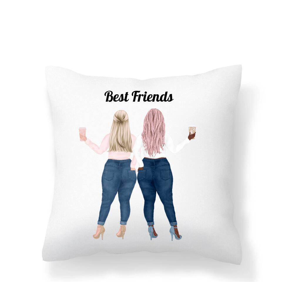 Group Friends Cushion Cover - Printibly