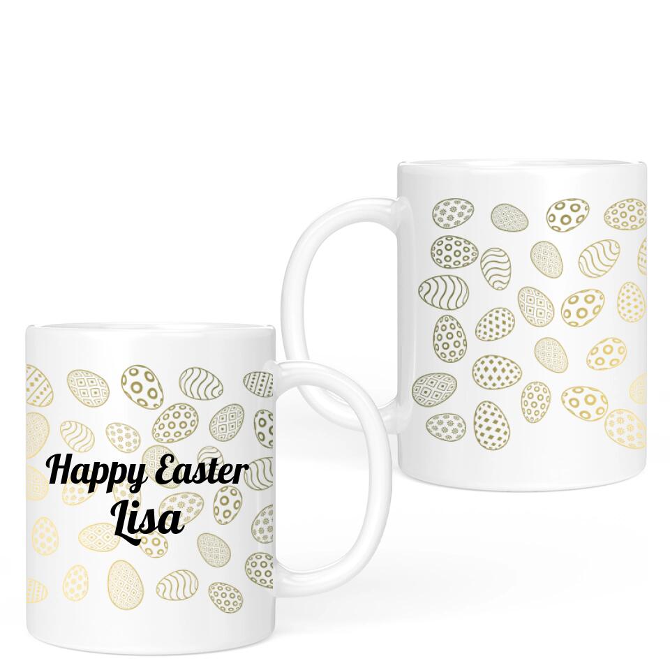 Golden Easter Egg Mug