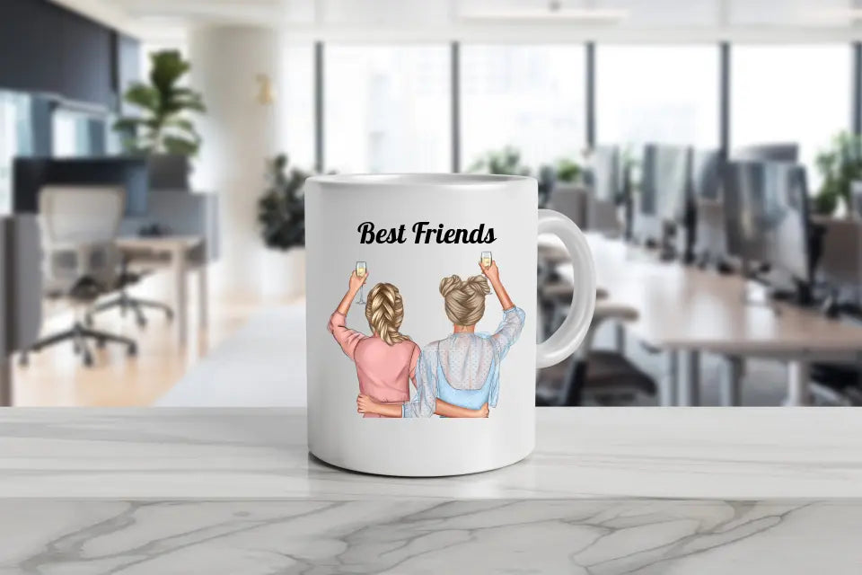 Female Best Friends Mug