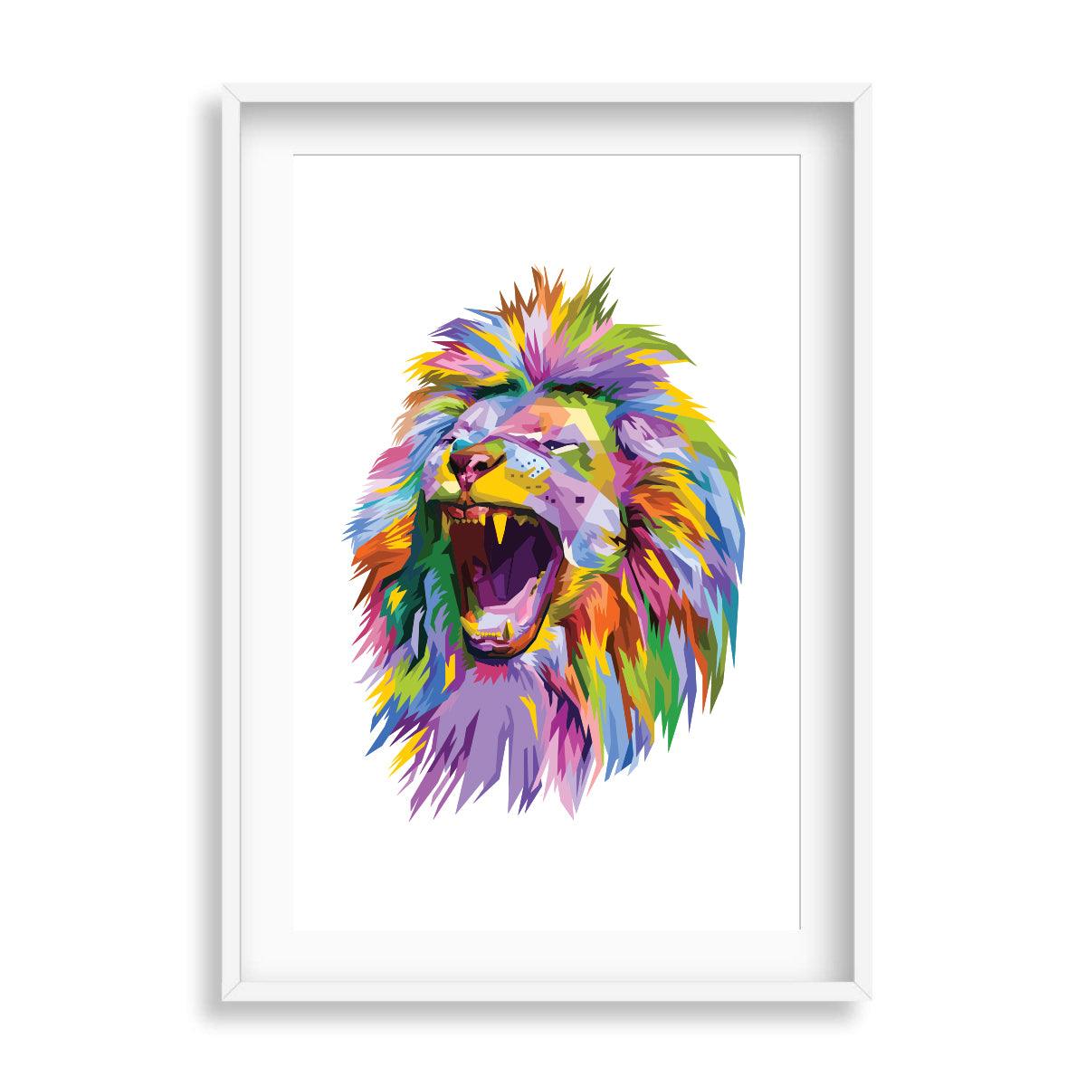 Pop Art Animal Wall Print - Printibly