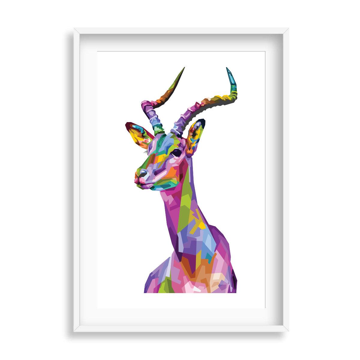 Pop Art Animal Wall Print - Printibly