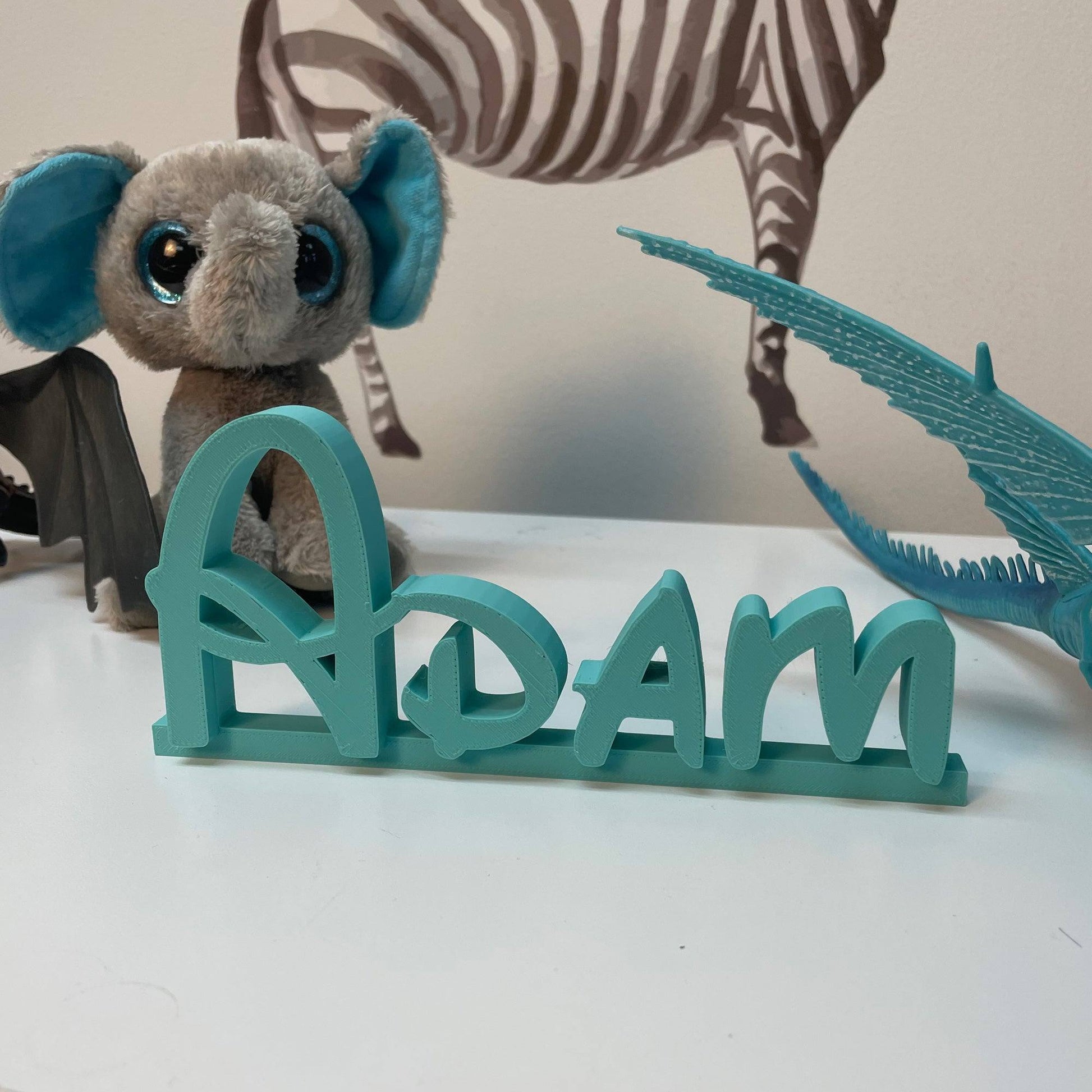 Name Plate Disney Inspired - 3D Printed - Printibly