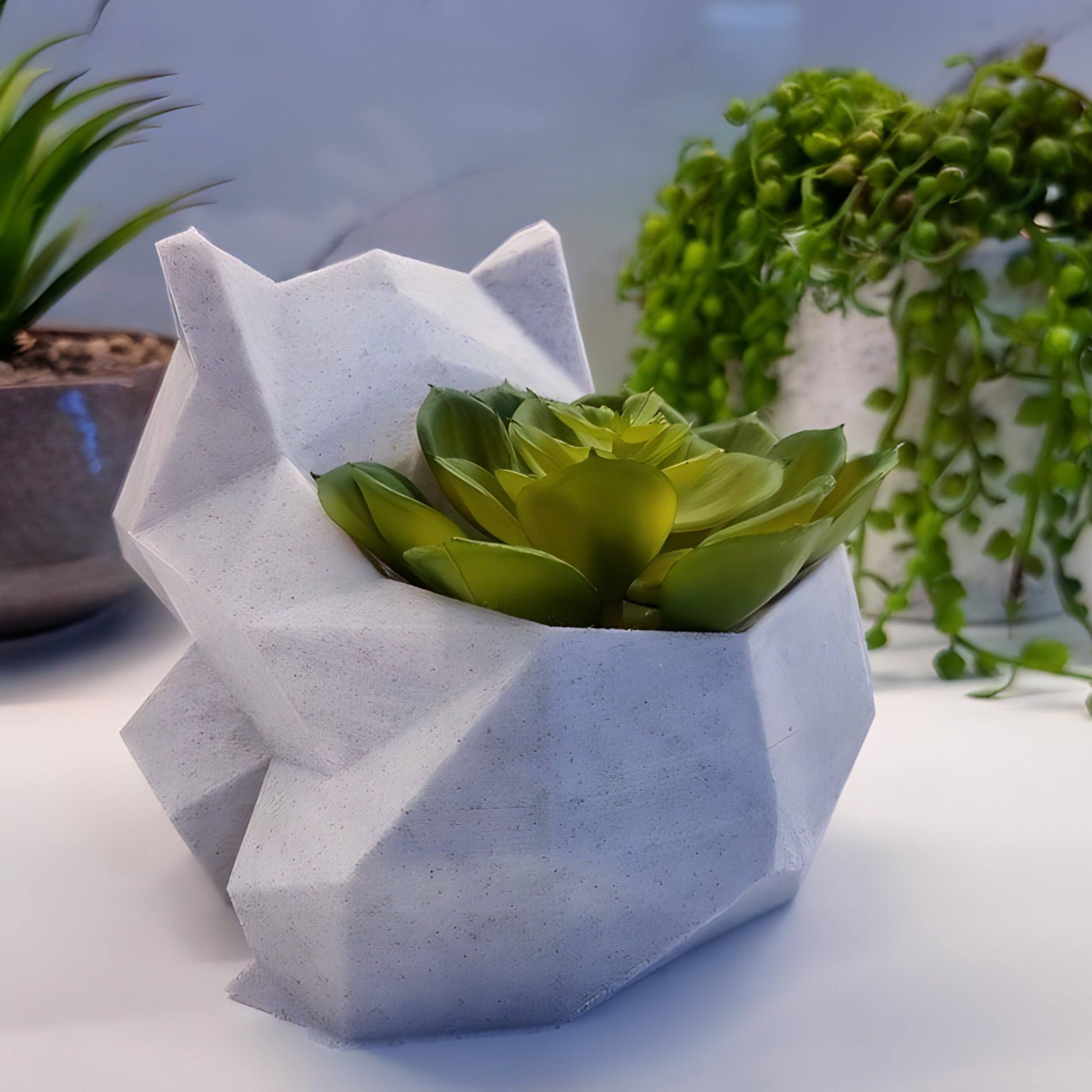 Low Poly Bulbasaur Pokemon Planter - Printibly