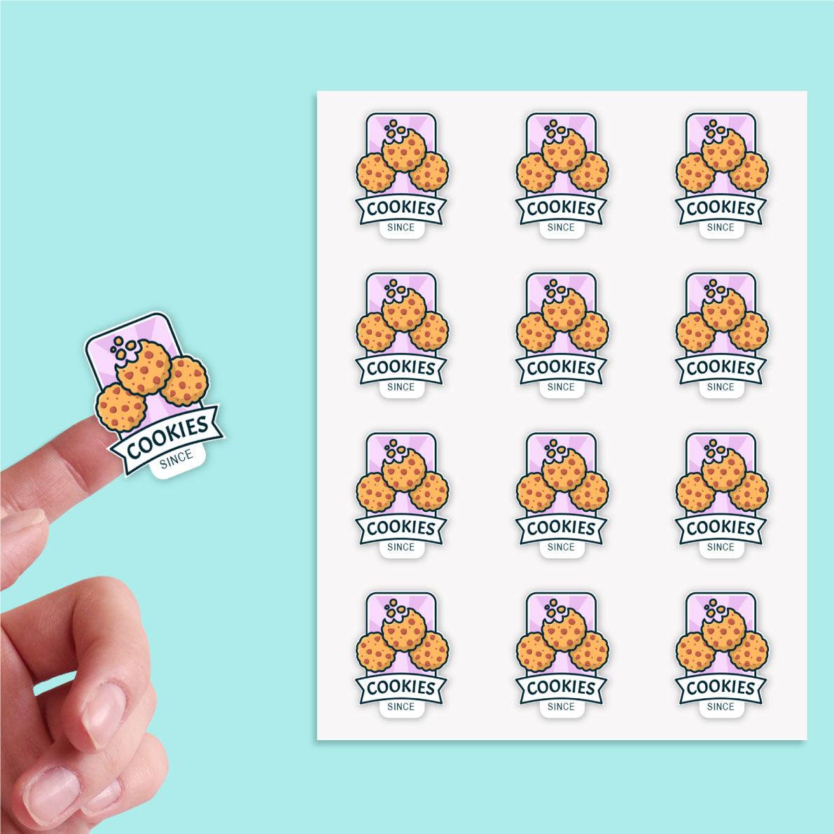 Premium Die Cut Sticker Labels Sheet - Printibly