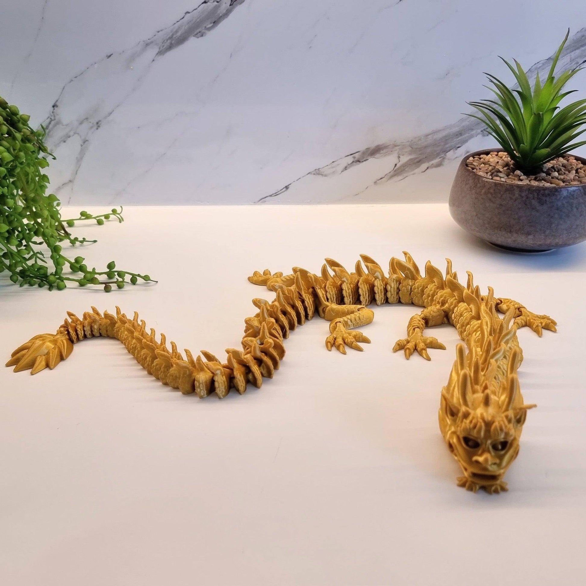 Articulated Oriental Dragon - Printibly