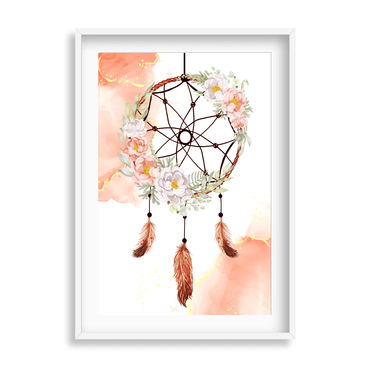 Dreamcatcher Pastel Pink - Printibly