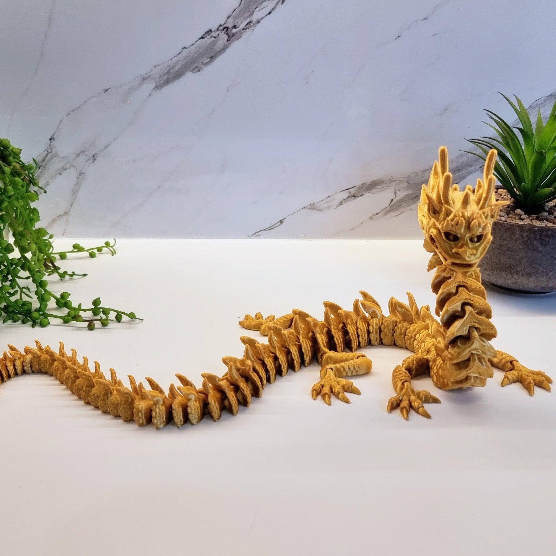Articulated Oriental Dragon - Printibly