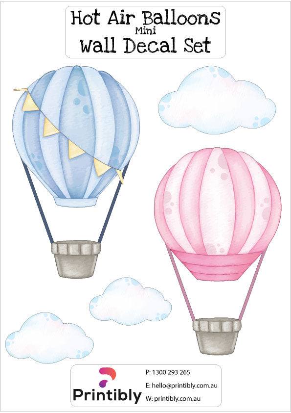 Mini Wall Decal Sets - A4 - Printibly