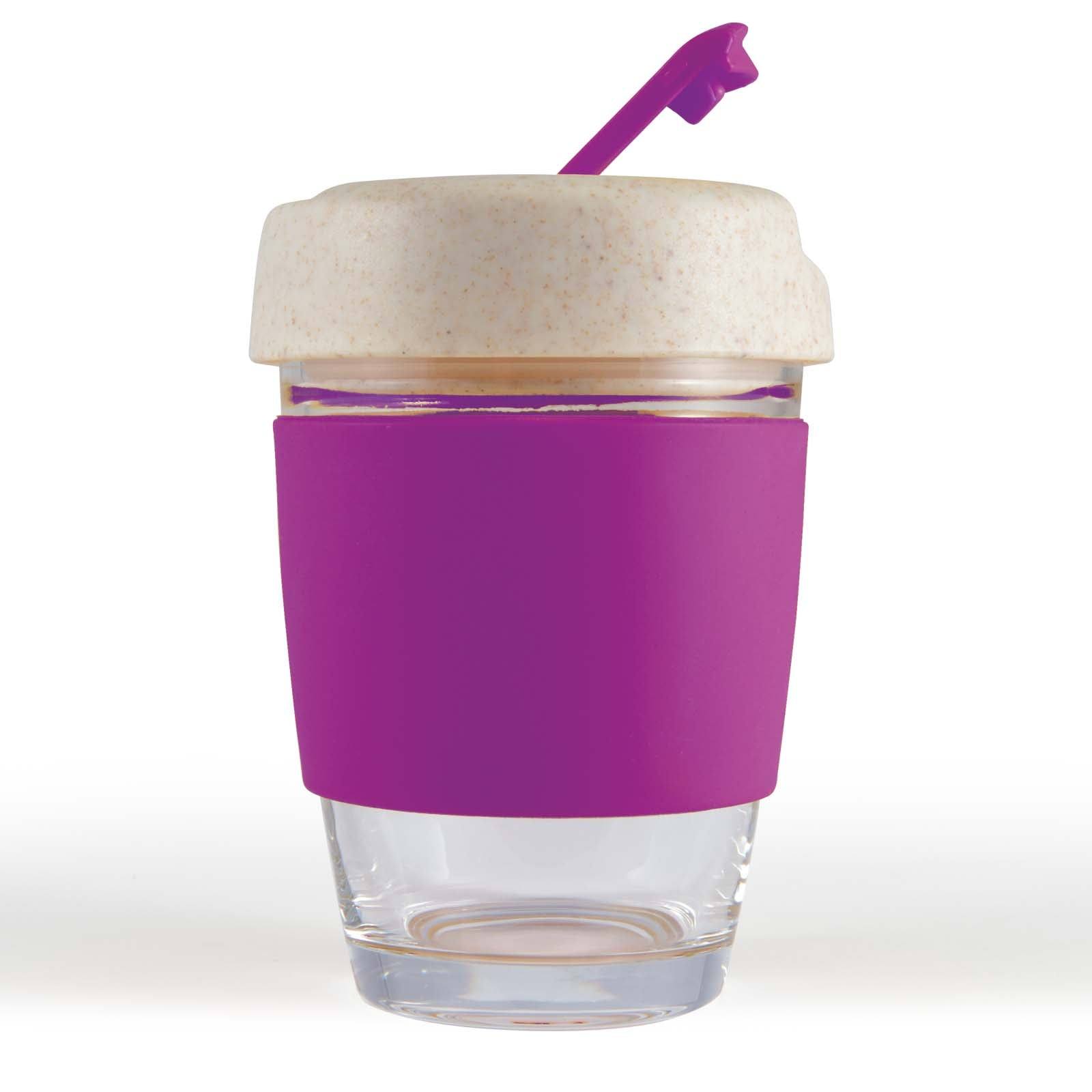 Vienna Eco Coffee Cup With Silicone Band - Printibly