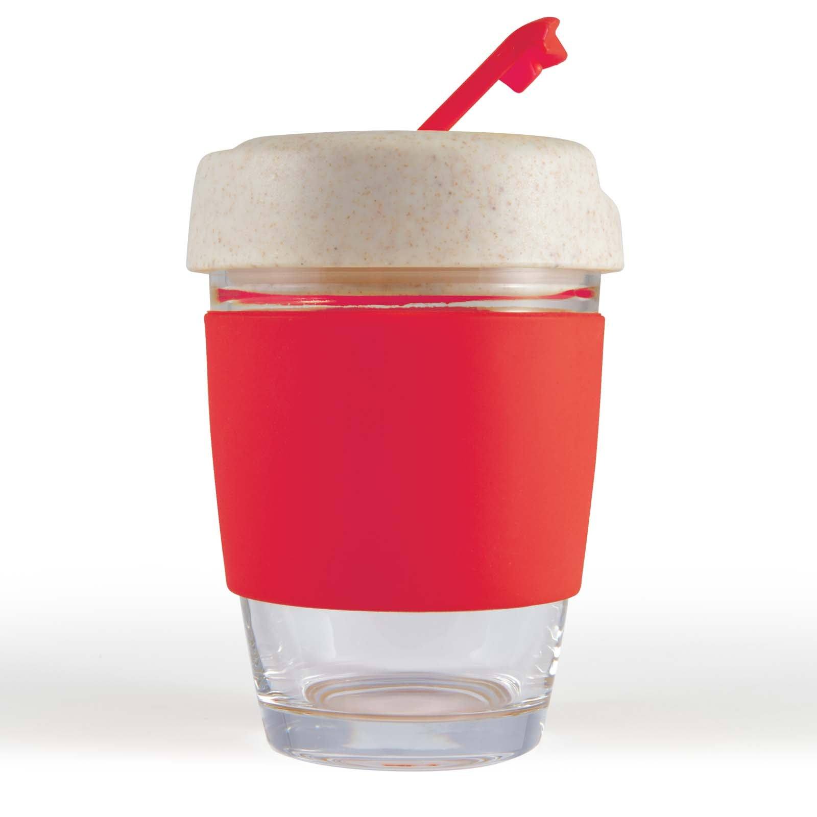 Vienna Eco Coffee Cup With Silicone Band - Printibly