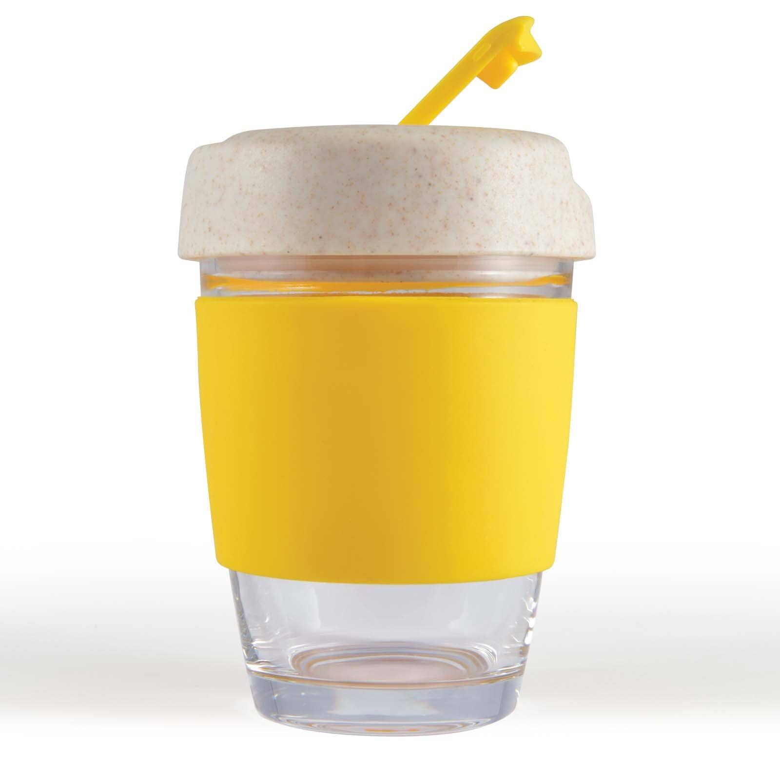 Vienna Eco Coffee Cup With Silicone Band - Printibly