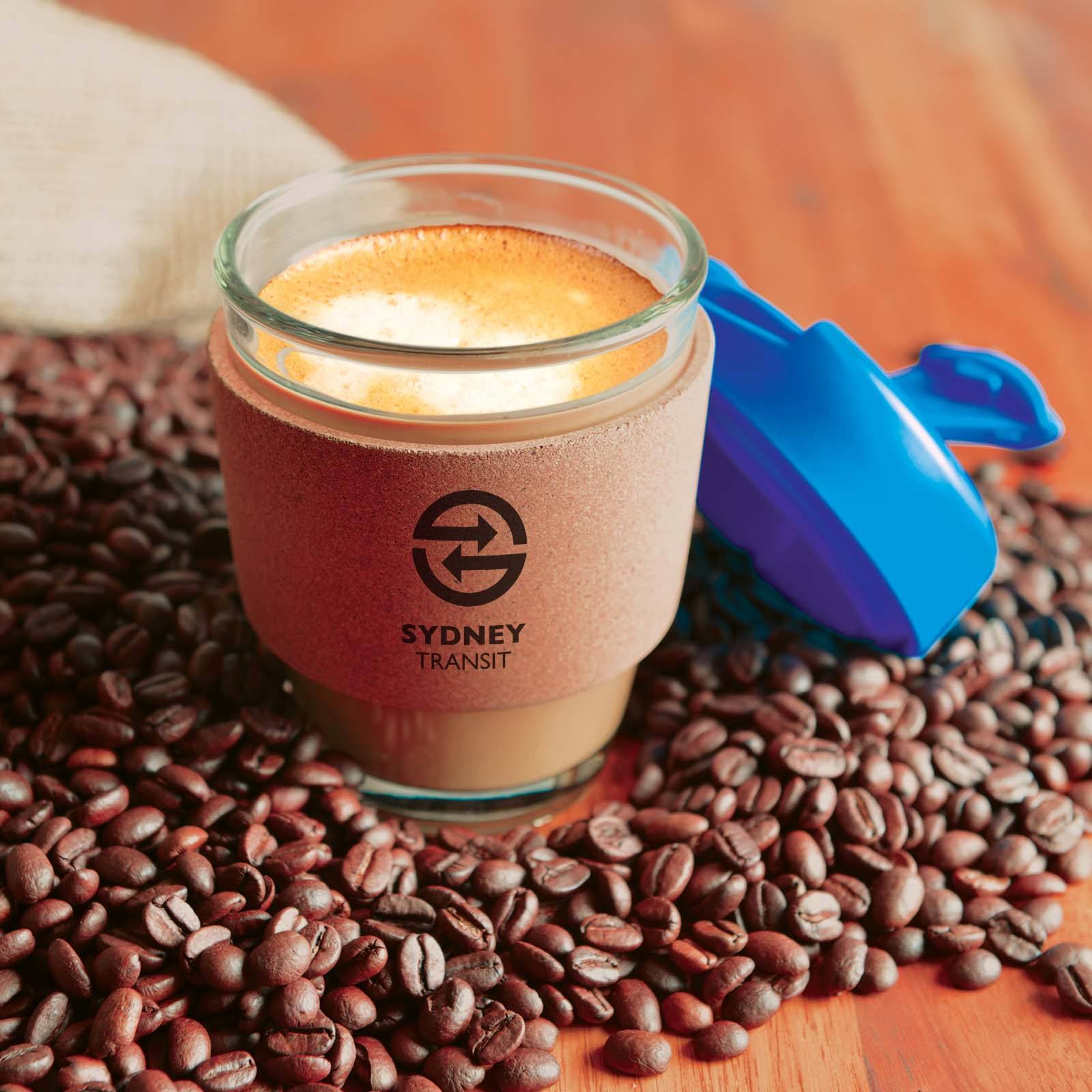 Vienna Coffee Cup With Cork Band - Printibly