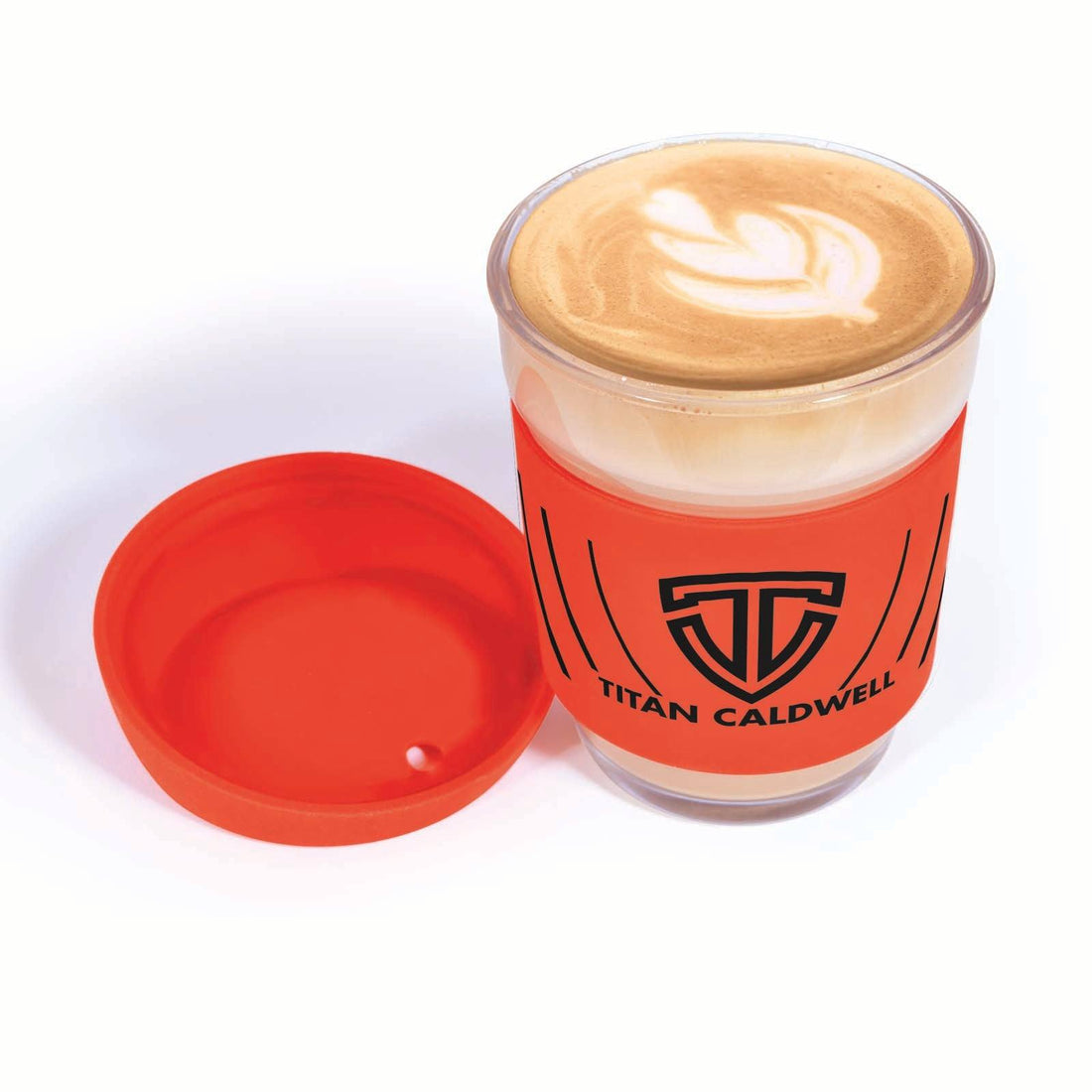 Vienna Coffee Cup With Silicone Lid - Printibly