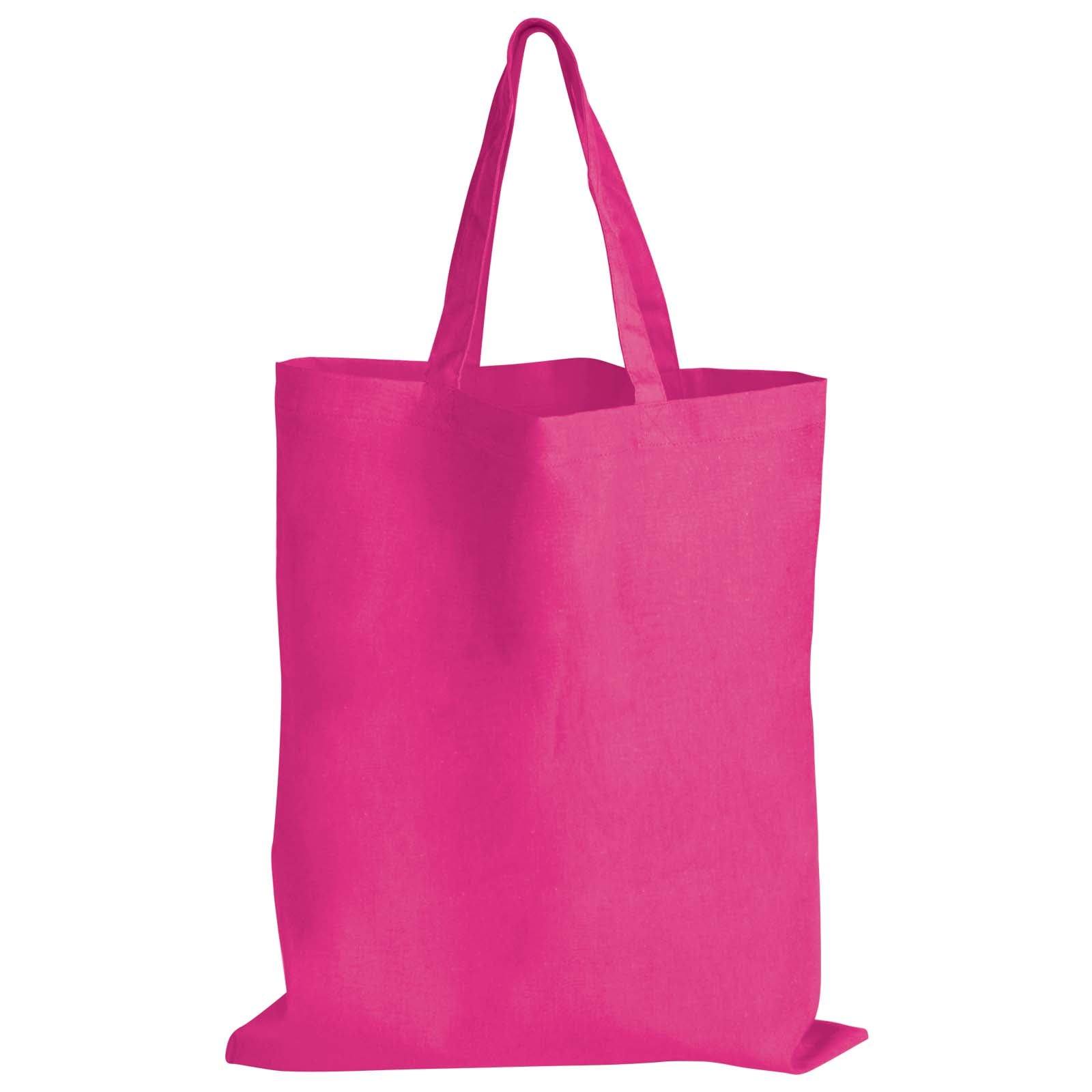 Coloured Cotton Short Handle Bag - Printibly