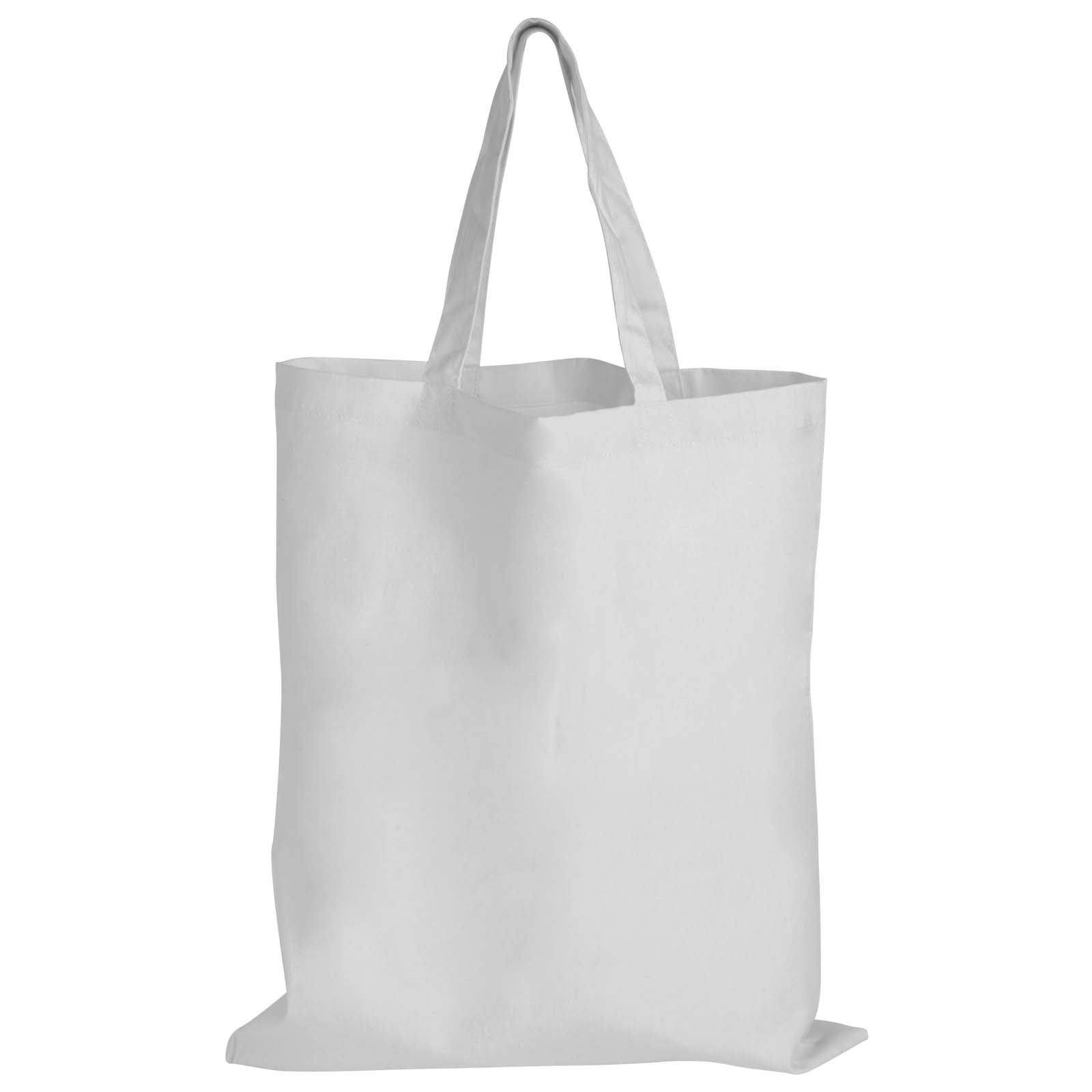 Coloured Cotton Short Handle Bag - Printibly